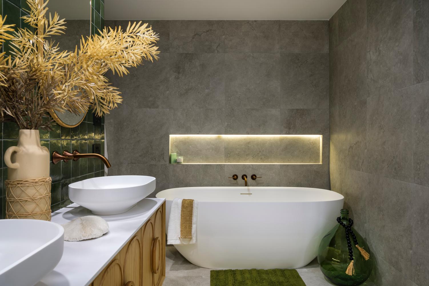 Luxury Day-Spa Inspired Bathroom