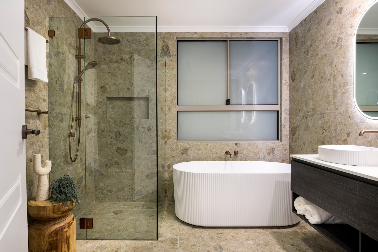 Hotel-Inspired Designer Bathroom Retreat